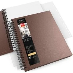 Arteza Watercolor Paper Pad, Spiral-Bound Hardcover, Brown, 9"x12" - 2 Pack 6 Arteza Watercolor Paper Pad, Spiral-Bound Hardcover, Brown, 9"x12" - 2 Pack -Stationery Sphere Outlet Store GUEST 01892faa 12fa 4dfe bdd8 6f4c3f00bf90