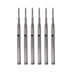 Monteverde Monteverde Ballpoint Pen Refill Broad Point Blue Ink 6 Pack (M443BB)