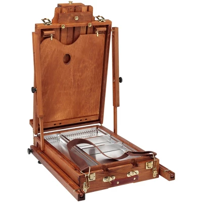 Creative Mark Safari Deluxe French Easel Walnut Stain 1 Creative Mark Safari Deluxe French Easel Walnut Stain