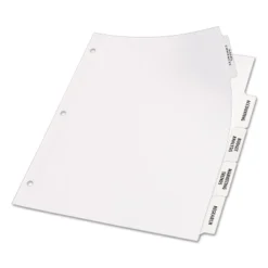Avery Index Maker Print & Apply Clear Label Dividers W/White Tabs 5-Tab Letter 11490 8 Avery Index Maker Print & Apply Clear Label Dividers W/White Tabs 5-Tab Letter 11490 -Stationery Sphere Outlet Store GUEST 05569748 4574 44ee 8dc9 fc17bcf88e34
