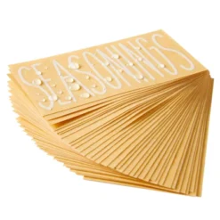 Talented Kitchen Talented Kitchen 8 Piece Metal Basket Labels Clip On Holders With 40 Labels, Gold Label Clips For Storage Bins -Stationery Sphere Outlet Store GUEST 0652821b 0e91 4dff a3a4 9922e12e2912