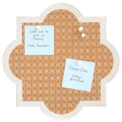 Stockroom Plus Decorative Bulletin Cork Board - Cute Framed Self-Adhesive Cork Board For Home, Office Or School (12x12 In) -Stationery Sphere Outlet Store GUEST 09322ef0 2f3d 47ef 9175 cb4df63b34dc