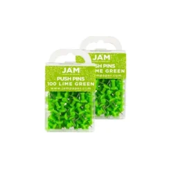 JAM Paper Colored Pushpins Lime Green Push Pins 2 Packs Of 100 522416893A 6 JAM Paper Colored Pushpins Lime Green Push Pins 2 Packs Of 100 522416893A -Stationery Sphere Outlet Store GUEST 0a59b2d6 865e 46db a824 af5382cb6a3c
