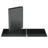 0.625" Premium Round Ring Binder 6pk Customizable View Black - Easyview