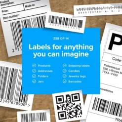 Zebra ZSB Series Thermal Label Printer - Shipping Printer For Barcode Labels, Address Labels & More - ZSB-DP14 4" Width 7 Zebra ZSB Series Thermal Label Printer - Shipping Printer For Barcode Labels, Address Labels & More - ZSB-DP14 4" Width -Stationery Sphere Outlet Store GUEST 0dfc1723 cbdf 4848 956e 306f95b3c28a