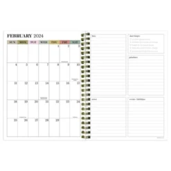 TF Publishing 2024 Weekly/Monthly Planner 8"x6.5" Golden Foliage