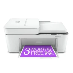 HP DeskJet 4155e Wireless All-In-One Color Printer, Scanner, Copier With Instant Ink And HP+ (26Q90A)