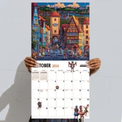 TF Publishing 2024 Wall Calendar 12"x12" Around The World -Stationery Sphere Outlet Store GUEST 0fa442f2 de20 4315 ab80 27e233fd3515