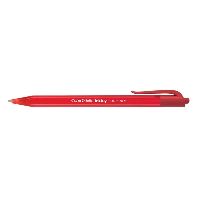 Paper Mate InkJoy 100 RT Retractable Ballpoint Pen 1mm Red Dozen 1951252 3 Paper Mate InkJoy 100 RT Retractable Ballpoint Pen 1mm Red Dozen 1951252 - Image 3