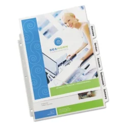 Avery Index Maker Print & Apply Clear Label Sheet Protector Dividers 5-Tab Letter 75500 -Stationery Sphere Outlet Store GUEST 102c9a81 7801 4f72 8b61 b7693fb88dff