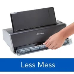 Swingline 28-Sheet Commercial Electric Two-Hole Punch Fixed 1/4-Inch Holes Black/Silver 74532 -Stationery Sphere Outlet Store GUEST 10da2735 f14a 4101 8e47 684e1de590e5