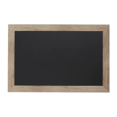 27" X 18" Beatrice Framed Magnetic Chalkboard Rustic Brown - DesignOvation 1 27" X 18" Beatrice Framed Magnetic Chalkboard Rustic Brown - DesignOvation