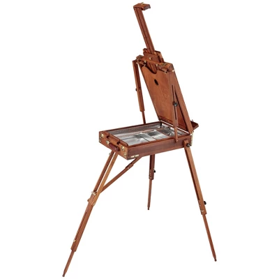 Creative Mark Safari Deluxe French Easel Walnut Stain 2 Creative Mark Safari Deluxe French Easel Walnut Stain - Image 2