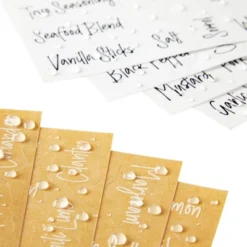Talented Kitchen 272 Spice Labels Stickers, Clear Spice Jar Labels Preprinted For Seasoning Herbs Kitchen Spice Rack Organization, Water Resistant -Stationery Sphere Outlet Store GUEST 13fb5f49 4566 4ff5 ab5a 879f4e05c662