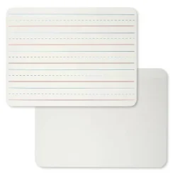 12pk Dry Erase Class Pack Lap Boards 2-Sided Plain/Lined - Charles Leonard