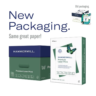Hammermill Premium Laser Print 11" X 17" Multipurpose Paper 24 Lbs. 98 Brightness 500/Ream (104620) 1 Hammermill Premium Laser Print 11" X 17" Multipurpose Paper 24 Lbs. 98 Brightness 500/Ream (104620)