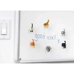 Juvale 6-Pack Cat Butt Magnets, Cute Funny Animal Refrigerator Fridge Magnet (1.25 X 2 X 0.8 In) -Stationery Sphere Outlet Store GUEST 1856cc57 651c 4580 bb26 8e43937d3da4
