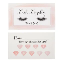 Stockroom Plus 300 Pack Eyelash Extension Loyalty Cards For Business With Heart Hole Puncher For Small Business, Beauty Salon -Stationery Sphere Outlet Store GUEST 18bd1e9c a4b7 4868 a262 0a2eb98548f3