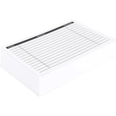 Okuna Outpost 100 Pack Customer Profile Cards For Office And Business (4 X 6 In) 2 Okuna Outpost 100 Pack Customer Profile Cards For Office And Business (4 X 6 In) - Image 2