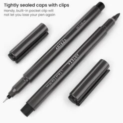 Arteza Micro-Line Pen, Black Japanese Ink, Assorted Nibs - Set Of 10 -Stationery Sphere Outlet Store GUEST 1cc5b55c 8167 44d3 919a 5d643943257f