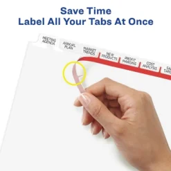 Avery Index Maker Print & Apply Clear Label Dividers W/White Tabs 8-Tab Letter 11491 -Stationery Sphere Outlet Store GUEST 1e35cc48 4642 42cf a467 7e715168082d