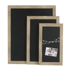 23.25" X 13.25" Beatrice Framed Magnetic Chalkboard Rustic Brown - DesignOvation -Stationery Sphere Outlet Store GUEST 1ebc6323 6cc4 46c2 8358 2aeafe563bc8