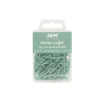 JAM Paper Colored Standard Paper Clips Small 1 Inch Teal Paperclips 21832064A