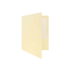 JAM Paper Laminated Two-Pocket Glossy Presentation Folders Ivory Bulk 25/Pack 385GIVD -Stationery Sphere Outlet Store GUEST 21c3d883 f9c5 4321 a3b3 f0e89a7e9e84