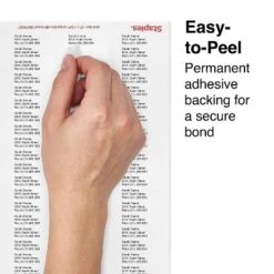 MyOfficeInnovations Laser/Inkjet Address Labels 1/2" X 1 3/4" Clear 80 Labels/Sheet 575762 -Stationery Sphere Outlet Store GUEST 22c7031e bbad 47ad a89b a69e076e9af7