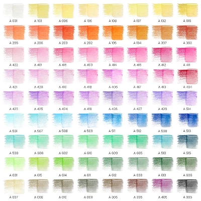 Arteza Watercolor Pencils, 72 Assorted Colors, Triangular Shape, Pencil Crayons For Coloring Books And Canvas, Watercolor Brush Included, Art Supplies 1 Arteza Watercolor Pencils, 72 Assorted Colors, Triangular Shape, Pencil Crayons For Coloring Books And Canvas, Watercolor Brush Included, Art Supplies