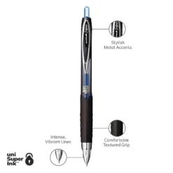 Uni-ball 207 Retractable Gel Pens Ultra Micro Point Blue Ink 1027468 -Stationery Sphere Outlet Store GUEST 28406e7a eaf9 4d0a 8395 7a2c878ae364