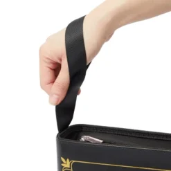 Bright Creations 9 Pocket Trading Card Binder With Removable Sleeves, Holds Up To 900 Cards, 14 X 11 In, Black & Gold Faux Leather -Stationery Sphere Outlet Store GUEST 28cd5178 1183 496a b689 b1dda23cc98f