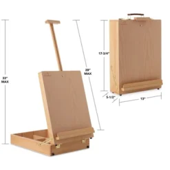7 Elements Wooden Tabletop Art Easel With Storage Sketchbox -Stationery Sphere Outlet Store GUEST 295d10c3 e0c0 4c06 9c0b aeb2f16aeeec