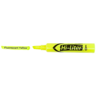 Avery HI-LITER Desk-Style Highlighters Chisel Tip Fluorescent Yellow 36/Box 98208 8 Avery HI-LITER Desk-Style Highlighters Chisel Tip Fluorescent Yellow 36/Box 98208 - Image 8
