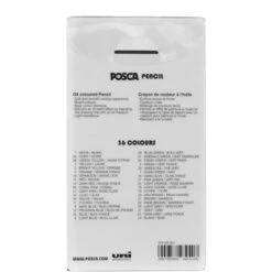 Uni POSCA 36pk Oil-Based Colored Pencils 4.0mm Lead In Assorted Colors 12 Uni POSCA 36pk Oil-Based Colored Pencils 4.0mm Lead In Assorted Colors -Stationery Sphere Outlet Store GUEST 2c14fb8b e444 462b bc09 662ac062b3da