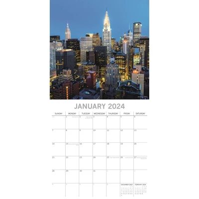 The Gifted Stationery 2024 Square Wall Calendar, New York, 16-Month Passport Collection Theme With 180 Reminder Reminder Stickers (12x12 In) 1 The Gifted Stationery 2024 Square Wall Calendar, New York, 16-Month Passport Collection Theme With 180 Reminder Reminder Stickers (12x12 In)