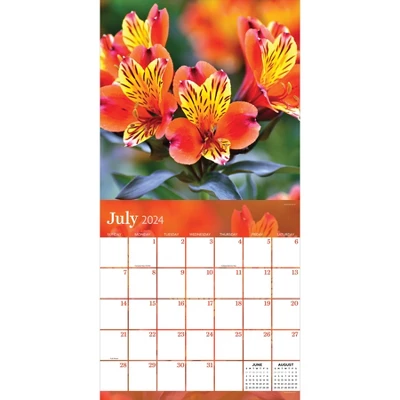 TF Publishing 2024 Wall Calendar 12"x12" Flowers 1 TF Publishing 2024 Wall Calendar 12"x12" Flowers