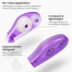 Arteza Tape Runner (3 Glue Dots, 3 Straight Tape), 8mmx7m - 6 Pack -Stationery Sphere Outlet Store GUEST 2d4bc445 2db8 42c2 ae5a 20faba41cb54