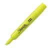 Sharpie Tank Highlighter Chisel Tip Fluorescent Yellow Pack Of 24 (SAN25025-24)