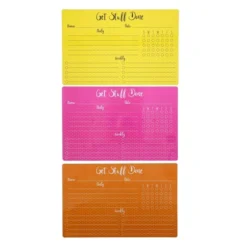 Paper Junkie 6 Pack Dry Erase Magnetic Weekly Daily Chore Chart, 6 Assorted Colors, 12 X 7.5 In -Stationery Sphere Outlet Store GUEST 2e07f2b3 acf8 4e84 b610 824a8b980d7d