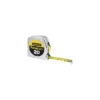Stanley Tools Powerlock Tape Rule 3/4" X 16ft Plastic Case Chrome 1/16"-1mm Graduation 33158