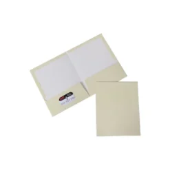 JAM Paper Laminated Two-Pocket Glossy Presentation Folders Ivory Bulk 25/Pack 385GIVD -Stationery Sphere Outlet Store GUEST 2edc2724 a576 4dec 8500 64639887ab81