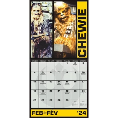Trends International Inc. 2023-24 Wall Calendar 12"x12" Star Wars: Saga Bilingual 2 Trends International Inc. 2023-24 Wall Calendar 12"x12" Star Wars: Saga Bilingual - Image 2
