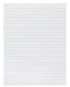 School Smart Skip-A-Line Filler Paper, Un-punched, 8 X 10-1/2 Inches, 200 Sheets