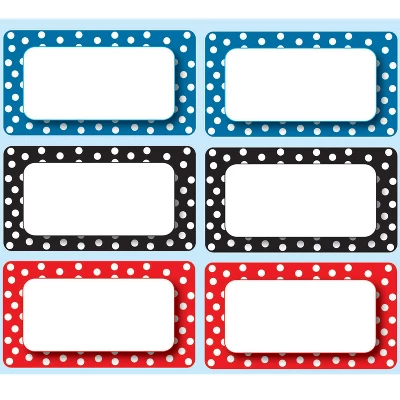 Ashley Productions Die-Cut Magnetic Colorful Dots Labels/Nameplates, 10 Per Pack, 6 Packs 2 Ashley Productions Die-Cut Magnetic Colorful Dots Labels/Nameplates, 10 Per Pack, 6 Packs - Image 2