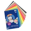 Prang Lightweight Construction Paper, 10 Assorted Colors, 12" X 18", 100 Sheets Per Pack, 3 Packs