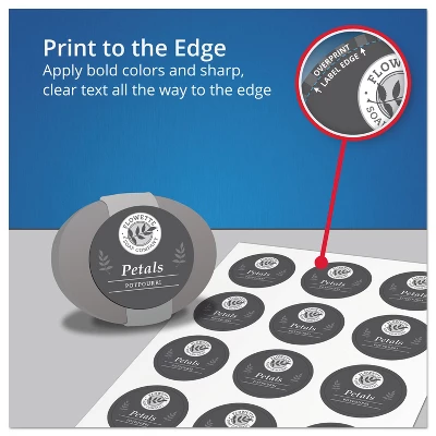 Avery Rectangle Print-to-the-Edge Labels 2 X 3 Glossy Clear 80/Pack 22822 6 Avery Rectangle Print-to-the-Edge Labels 2 X 3 Glossy Clear 80/Pack 22822 - Image 6