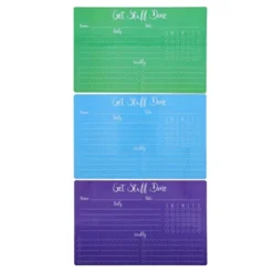 Paper Junkie 6 Pack Dry Erase Magnetic Weekly Daily Chore Chart, 6 Assorted Colors, 12 X 7.5 In -Stationery Sphere Outlet Store GUEST 36bc95d8 8277 4d48 a2aa 0fb57f1886eb