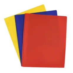 Smead Poly Two-Pocket Folder With Tang Style Fasteners, Letter Size, Assorted Colors, 6 Per Pack (87746) -Stationery Sphere Outlet Store GUEST 38f5c419 811a 4969 a6d7 49b3d356a62b