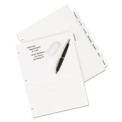 Avery Write-On Big Tab Plastic Dividers 8-Tab Letter 16371 10 Avery Write-On Big Tab Plastic Dividers 8-Tab Letter 16371 -Stationery Sphere Outlet Store GUEST 3a4eabcb 71ae 4245 9ae3 8865448297f3